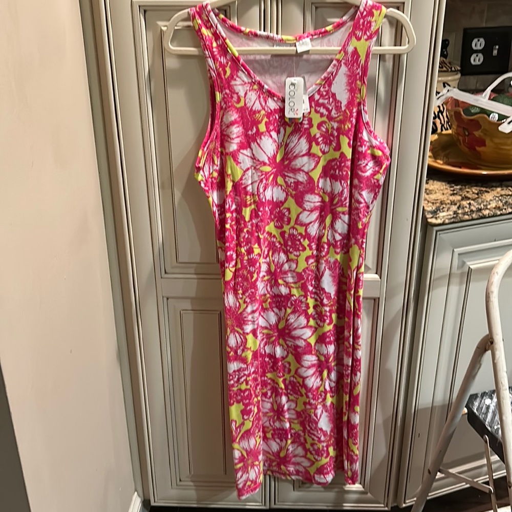 Women’s cotton colorful, sundress, size small, new with tags all for color brand